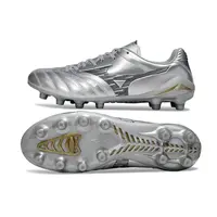 Chuteira Campo Mizuno Morelia Neo 4 FG Prata | Farda de Boleiro - imagem 3