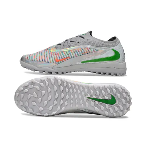 Chuteira Society Nike Phantom GX 6 Elite TF Prata