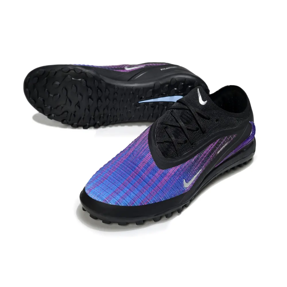 Chuteira Society Nike Phantom GX 6 Elite TF Preto e Roxo