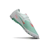 Chuteira Society Nike Phantom ReactX 6 Pro TF Verde e Laranja - imagem 6