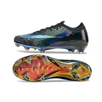 Chuteira Infantil Campo Nike Air Zoom Mercurial Vapor 16 Elite FG Preto  - imagem 7