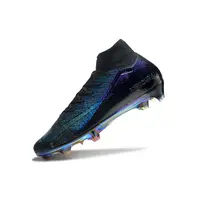 Chuteira Infantil Campo Nike Air Zoom Mercurial Superfly 10 Elite FG Preto - imagem 3
