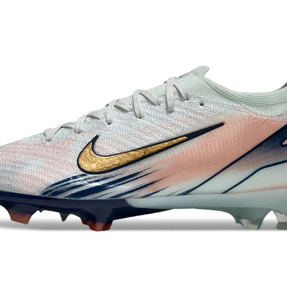 Chuteira Infantil Campo Nike Air Zoom Mercurial Vapor 16 Elite FG Verde e Preto