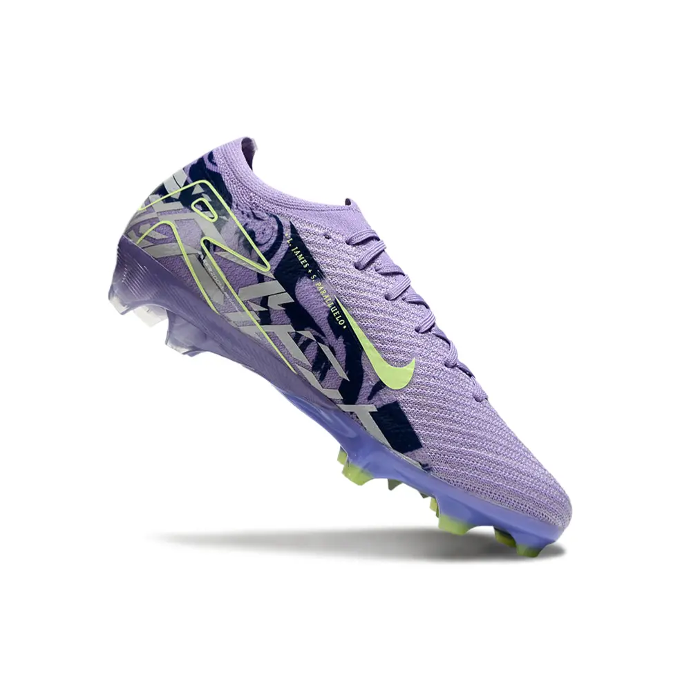 Chuteira Infantil Campo Nike Air Zoom Mercurial Vapor 16 Elite FG Roxo