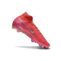 Chuteira Infantil Campo Nike Air Zoom Mercurial Superfly 10 Elite FG Rosa - imagem 7
