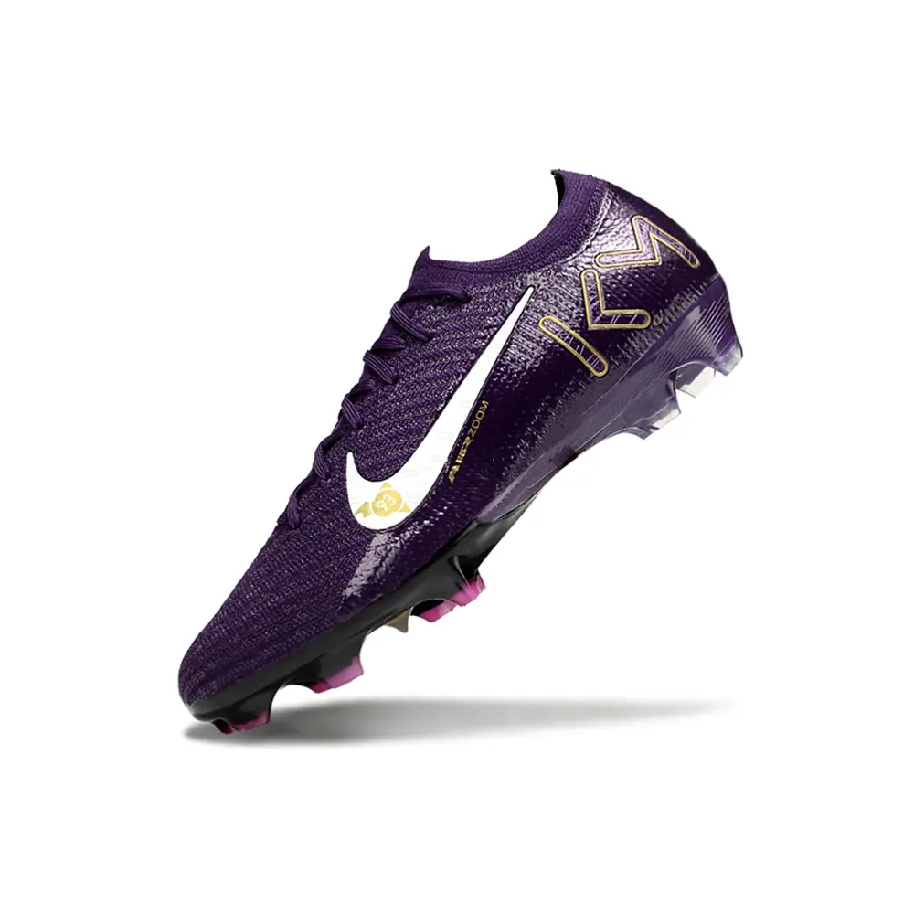 Chuteira Infantil Campo Nike Air Zoom Mercurial Vapor 16 Elite FG Roxo