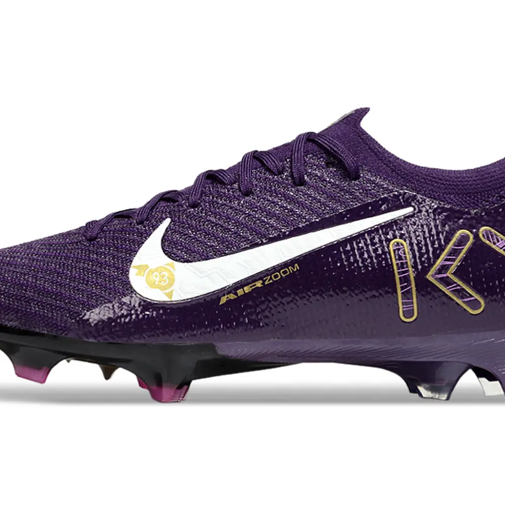 Chuteira Infantil Campo Nike Air Zoom Mercurial Vapor 16 Elite FG Roxo