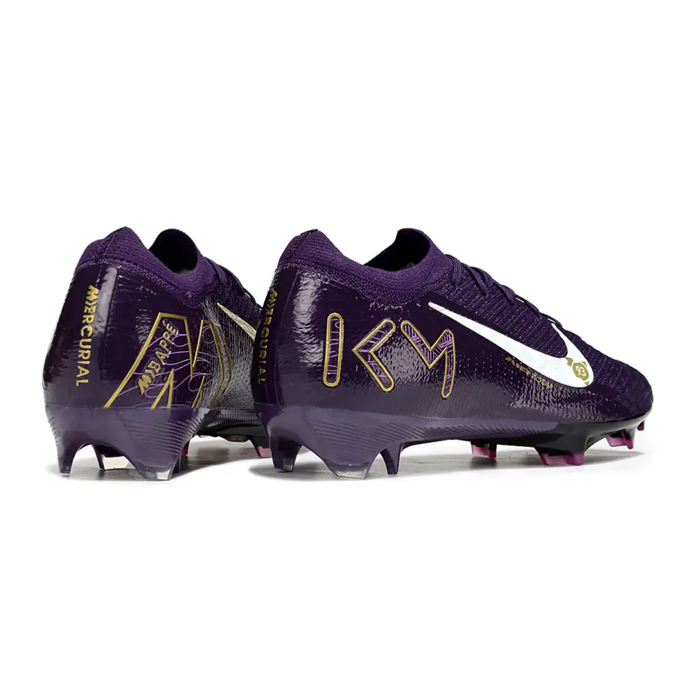 Chuteira Infantil Campo Nike Air Zoom Mercurial Vapor 16 Elite FG Roxo