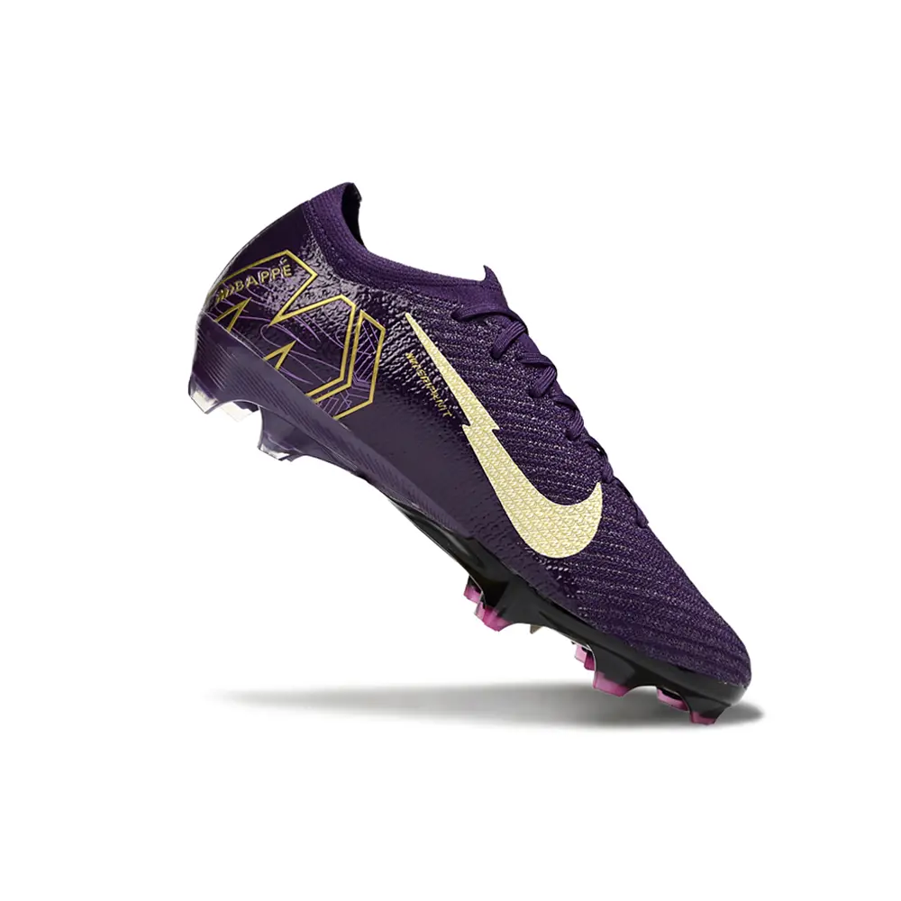 Chuteira Infantil Campo Nike Air Zoom Mercurial Vapor 16 Elite FG Roxo
