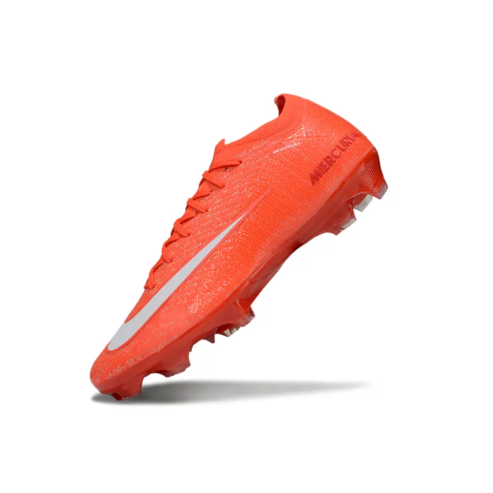 Chuteira Infantil Campo Nike Air Zoom Mercurial Vapor 16 Elite FG Laranja