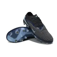 Chuteira Campo Nike Phantom GX 6 Elite Trava Mista Preto e Azul - imagem 4