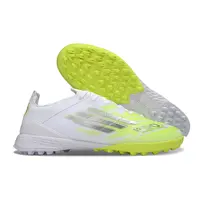 Chuteira Society Adidas F50 TF Branco e Verde - imagem 6