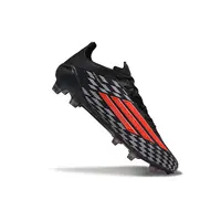 Chuteira Campo Adidas F50 FG Preto, Branco e Vermelho - imagem 5