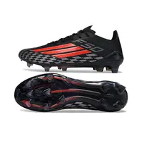 Chuteira Campo Adidas F50 FG Preto, Branco e Vermelho - imagem 4