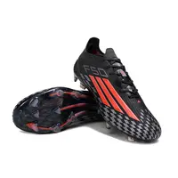 Chuteira Campo Adidas F50 FG Preto, Branco e Vermelho - imagem 2