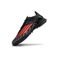 Chuteira Society Adidas F50 TF Preto, Branco e Vermelho - imagem 2