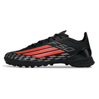 Chuteira Society Adidas F50 TF Preto, Branco e Vermelho - imagem 1