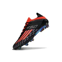 Chuteira Campo Adidas F50 FG Preto, Branco e Vermelho - imagem 6