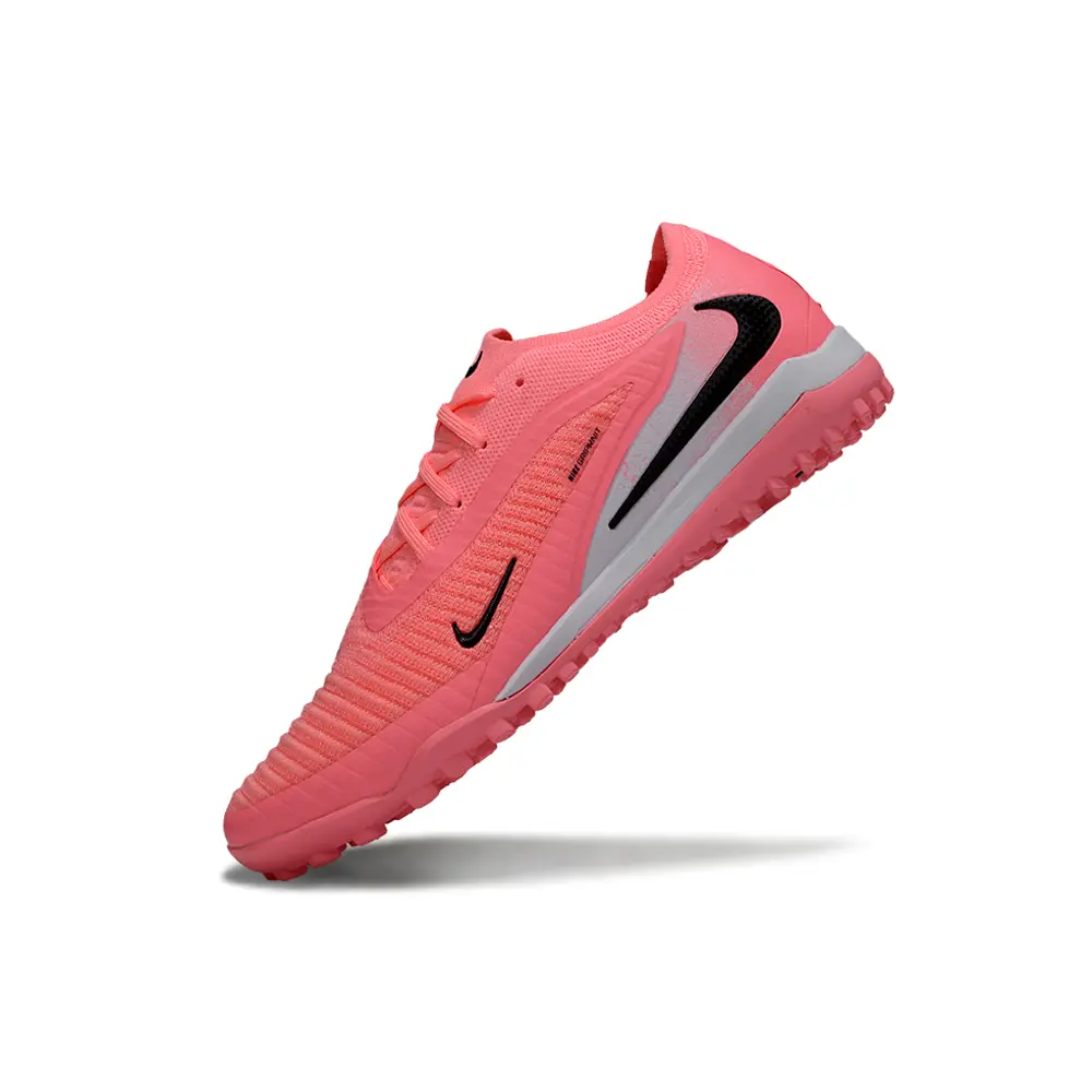 Chuteira Society Nike Phantom GX 6 Elite TF Rosa e Preto