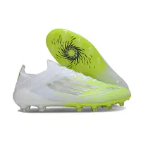 Chuteira Campo Adidas F50 FG Branco e Verde " - imagem 4