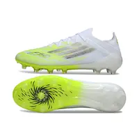 Chuteira Campo Adidas F50 FG Branco e Verde " - imagem 5