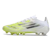 Chuteira Campo Adidas F50 FG Branco e Verde "Born For Goals Pack" - imagem 1