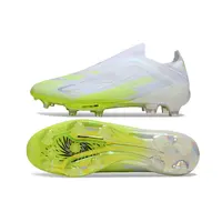 Chuteira Campo Adidas F50+ LL FG Branco e Verde "Born For Goals Pack" - imagem 4