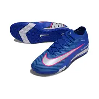 Chuteira Society Nike Air Zoom Mercurial Vapor 16 Elite TF Azul, Branco  - imagem 3