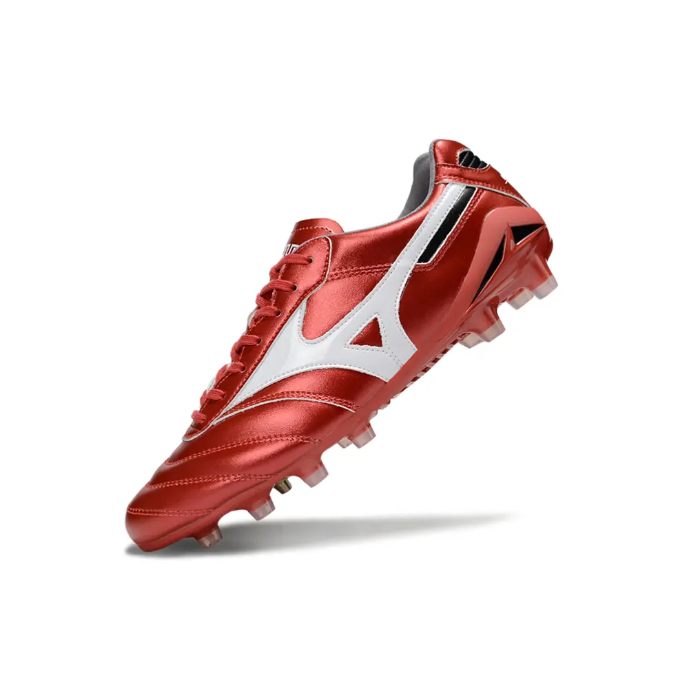 Chuteira Campo Mizuno Morelia DNA FG Prata e Dourada "Platinum" | Farda de Boleiro