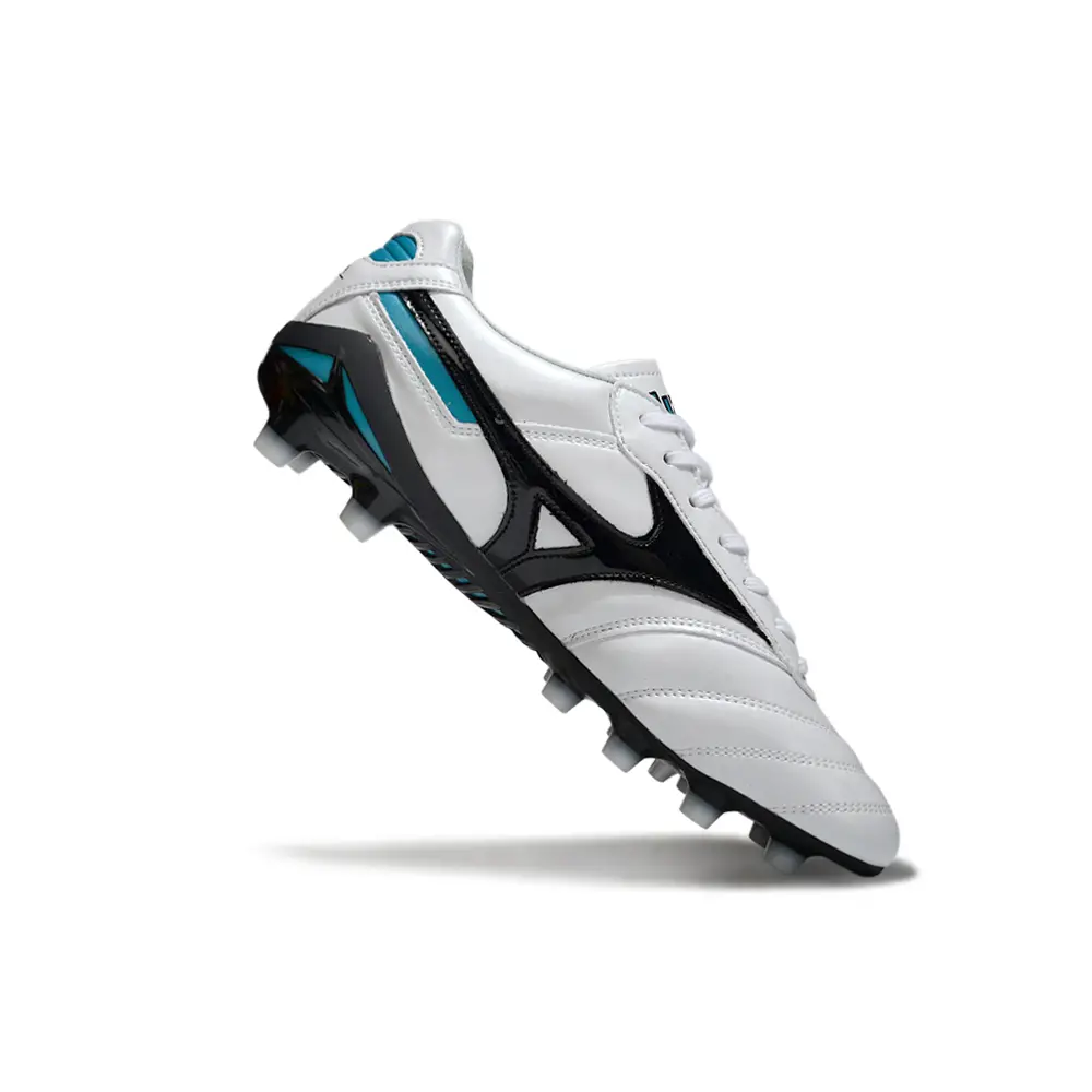 Chuteira Campo Mizuno Morelia DNA FG Branca e Vermelho | Farda de Boleiro