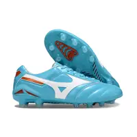 Chuteira Campo Mizuno Morelia DNA FG Azul e Branco | Farda de Boleiro - imagem 6