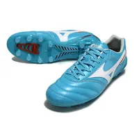 Chuteira Campo Mizuno Morelia DNA FG Azul e Branco | Farda de Boleiro - imagem 3