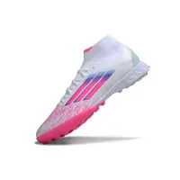 Chuteira Society Adidas F50 Cano Médio TF Branco - imagem 7