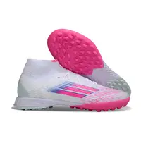 Chuteira Society Adidas F50 Cano Médio TF Branco - imagem 2