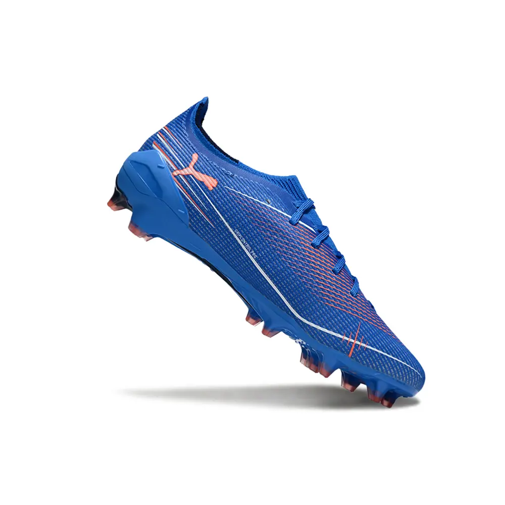 Chuteira Campo Puma Ultra 6 Ultimate FG Azul "Untamed Pack"