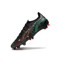 Chuteira Campo Puma Ultra 5 Ultimate FG Preto, Vermelho e Verde "México Edition" - imagem 7