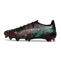 Chuteira Campo Puma Ultra 5 Ultimate FG Preto, Vermelho e Verde "México Edition" - imagem 1