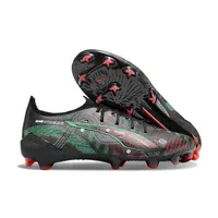 Chuteira Campo Puma Ultra 5 Ultimate FG Preto, Vermelho e Verde "México Edition" - imagem 4