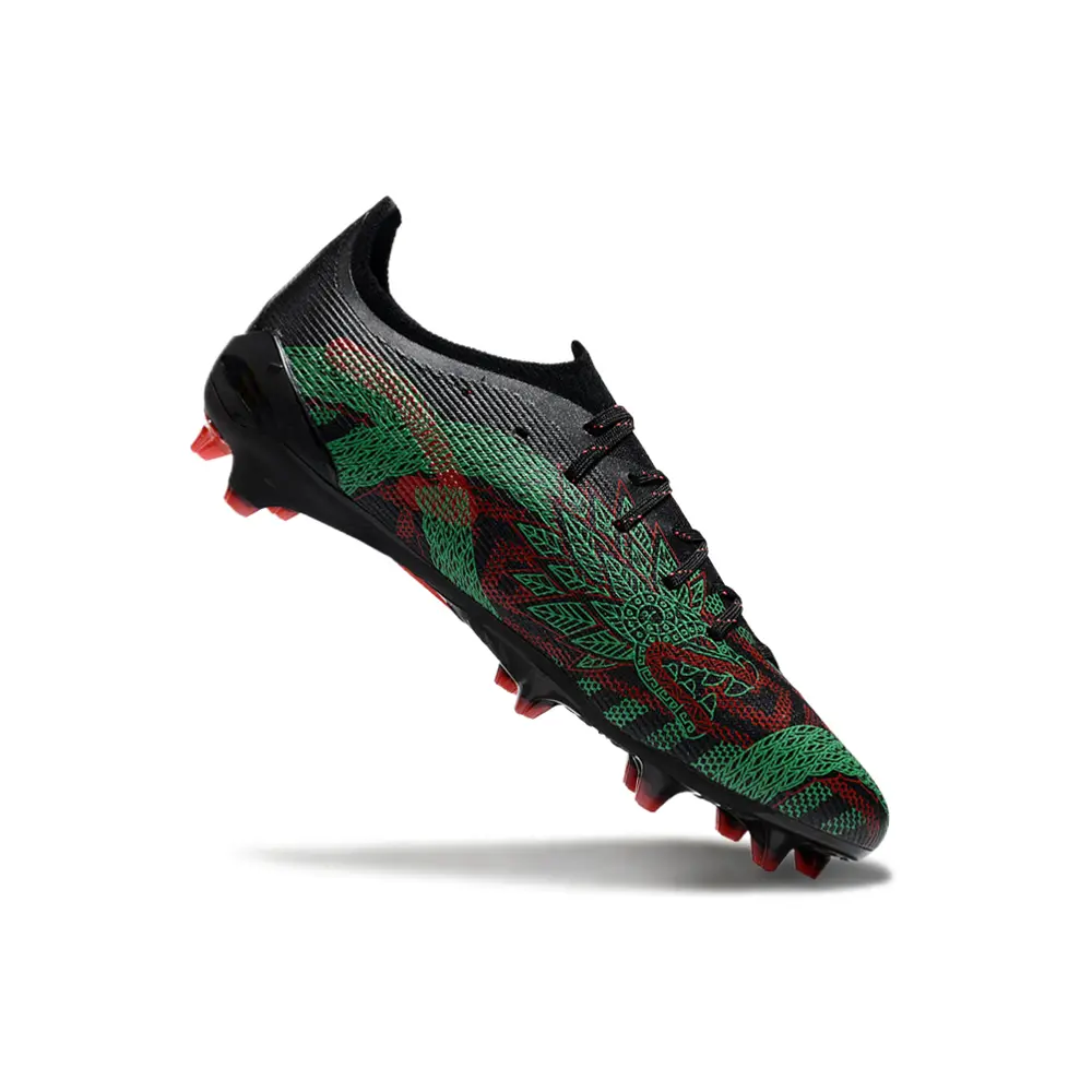 Chuteira Campo Puma Ultra 5 Ultimate FG Preto, Vermelho e Verde "México Edition"