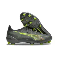 Chuteira Campo Puma Ultra 5 Ultimate FG Cinza e Verde "Audacity Pack" - imagem 7