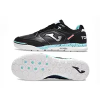 Chuteira Futsal Joma Top Flex Rebound IC Preto, Verde e Azul - imagem 4