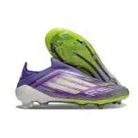 Chuteira Campo Adidas F50 LL FG Roxo e Verde - imagem 3