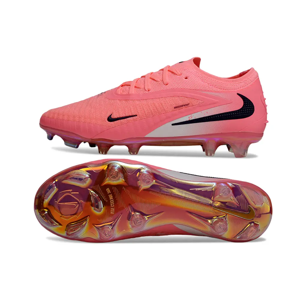 Chuteira Campo Nike Phantom GX 3 Elite FG Branco, Preto e Verde