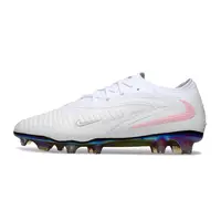 Chuteira Campo Nike Phantom GX 3 Elite FG Branco e Rosa - imagem 1