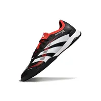 Chuteira Futsal Adidas Predator 24 Elite IC Preta e Azul "Bellingham"  - imagem 3