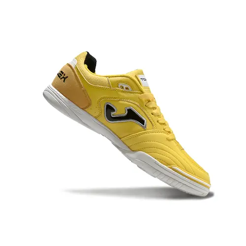 Chuteira Futsal Joma Top Flex Rebound IC Amarela e Laranja