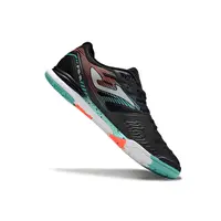 Chuteira Futsal Joma Regate Rebound IC Preta, Verde e Laranja  - imagem 5