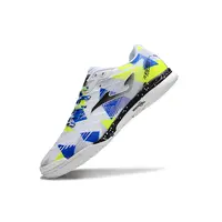 Chuteira Futsal Joma Regate Rebound IC Branca, Azul e Verde  - imagem 3