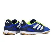 Chuteira Futsal Adidas Top Sala IC Azul, Verde e Branco  - imagem 4