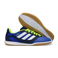 Chuteira Futsal Adidas Top Sala IC Azul, Verde e Branco  - imagem 3